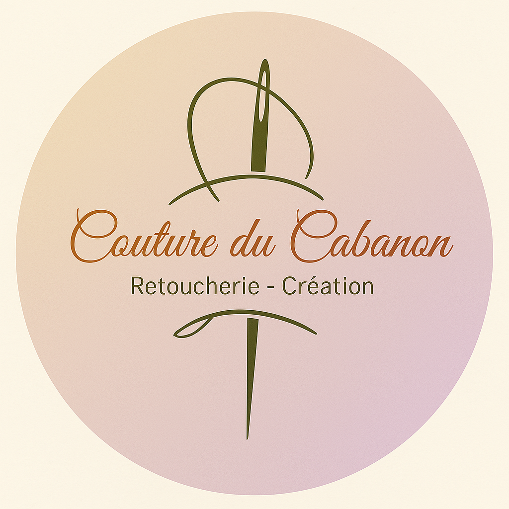 Logo Couture du Cabanon couturière à Rognonas retouches et créations textiles
